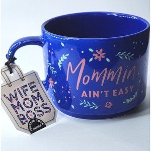 Ceramic Mom's Coffee/Tea Mug Blue
